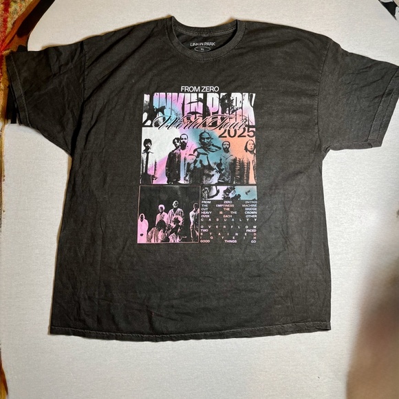 Linkin Park Unisex-Adult Official Merch from Zero Box Collage Tee, Size XL, NWOT - Picture 2 of 2